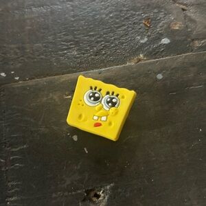 SpongeBob croc charm